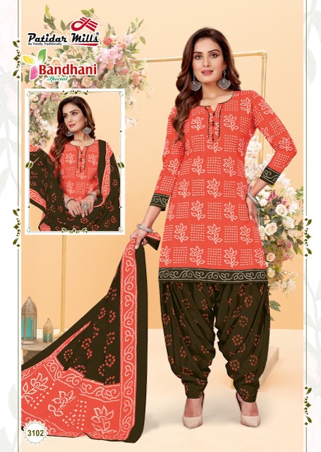 Patidar Bandhani Special 31 Cotton Printed Casual Daily Wear Dress Material Collection